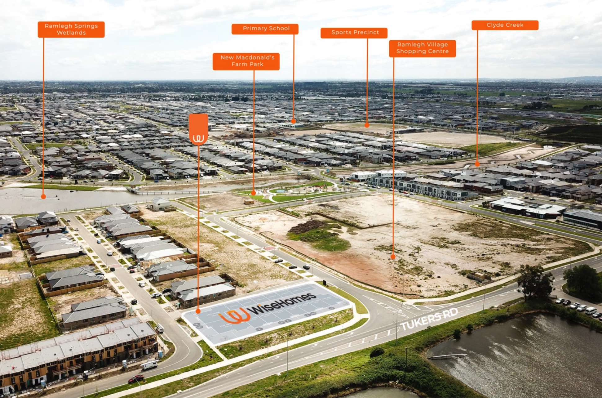 [Townhouses] Lane in Ramlegh Springs Estate, Clyde North